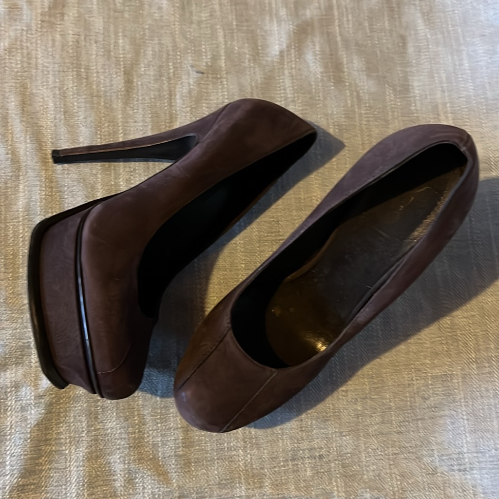 Ysl Tribute Purple Suede 38.5